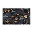 thumbnail image 3 of Cute & Comfortable 2-Piece Red Mushroom Kitchen Rugs & Mats - Non-Slip, Cushioned - Adds Boho Flair to Kitchen, Bathroom, Laundry - Trendy Home Decor, Sizes 17x30 & 17x47 inches, 3 of 7