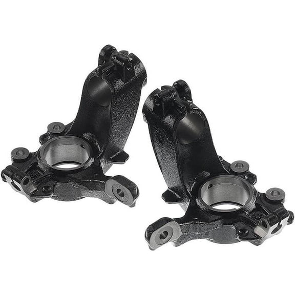 Front Steering Knuckle Kit 2 - Compatible with 2013 - 2018 Ford Focus 2014 2015 2016 2017