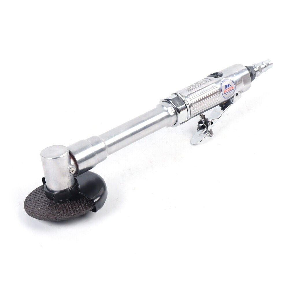 Miumaeov Pneumatic Cutting Machine Air Angle Grinder Air Cutter Grinding Tool Long Handle