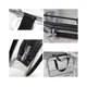 thumbnail image 4 of Bolsa de cosméticos transparente, bolsa de artículos de tocador de viaje de plástico, cubos de embalaje resistentes al agua con cierre de cremallera, 4 of 5