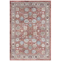 SAFAVIEH Rosewood Axum Oriental Area Rug, Ivory/Red, 4' x 6'