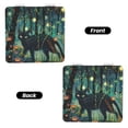 thumbnail image 2 of Goofa Mystical Black Cat Fireflies Pattern Pocket Mirror, Portable Makeup Mirror,Travel Makeup Mirror,Dual-Sided Compact Mirror,Gift Makeup Mirror-Square, 2 of 9