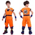 thumbnail image 4 of Trajes de Son Goku /Gui para niños y adultos, disfraces de Carnaval/vacaciones, con cola/peluca, 4 of 5