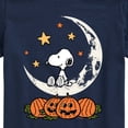 thumbnail image 3 of Peanuts - Snoopy Halloween Moon - Youth Boys Short Sleeve Graphic T-Shirt, 3 of 6