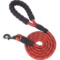 thumbnail image 1 of 5/6 Ft Strong Pet Dog Leash With Highly Reflective Threads,360 No Tangles And Comfortable Padded Handle,suitable For Small,medium And Large Dogs, 1 of 4