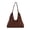 Brown, variant on [2025 New] Black Floral Cut-Out Hobo Tote Bag for Women - Minimalist Design with Elegant Embellishment, Fashionable & Practical