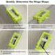 thumbnail image 5 of Plantilla para Bisagras Dpuertas, Plantilla para Enrutador Bisagras Puertas, Kit Instalación Bisagras de Puertas Que Se Adapta A Longitudes 3 A 5 Pulgadas y 1/4 o 5/8 Pulgada, 5 of 5