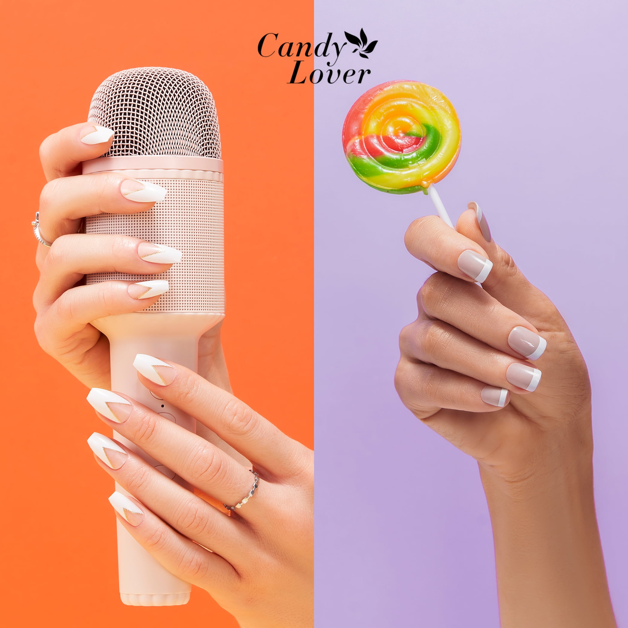 Candy Lover Gel Nail Polish Kit, 22 Colors Candy Macaron UV Gel Polish with Top Coat Base Coat Matte Coat, Gel Nail Polish Set Gift for Girls Women DIY Manicure