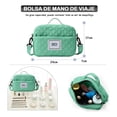 thumbnail image 3 of Maleta Gym Deportiva Mujer Con Mochila Y Bolso Extra Pequeño Green, 3 of 3