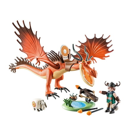 PLAYMOBIL How To Train Your Dragon Snotlout and (Playmobil Dragon Castle Best Price)