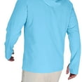 thumbnail image 4 of RXMEKW UPF Sun Protection Jacket for Men With Zippered Front and Hood, Lightweight Breathable Fabric for Daily Wear, Solid Color, 4 of 9