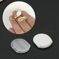 thumbnail image 3 of 20Pcs Comfort Earring Cushions for Clips on Earrings Clear Earring Pads, 3 of 13