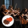 thumbnail image 1 of OULII Orange Erhu Silencers 2Set Rectangular Shape for Home Use Simple Design, 1 of 8