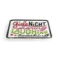 thumbnail image 2 of Demdaco Girls' Night Sharing Midnight Black 13 inch Glass Square Platter, 2 of 2