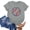 10-Gray, variant on Womens Tshirts Cotton Loose Fit Soft Patterns Lightweight Plus Size Slack Trending Crew-Neck Short Sleeve Mit Muster Graphic Tees for Women Trendy Wine Size S