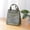 B001- Army Green, variant on Large Lunch Bag, Insulated Lunch Tote, Reusable Tote Bag, Tyvek Construction, Thermal Retention, Work Place Use, 12X8 In, Green, 1 Pc
