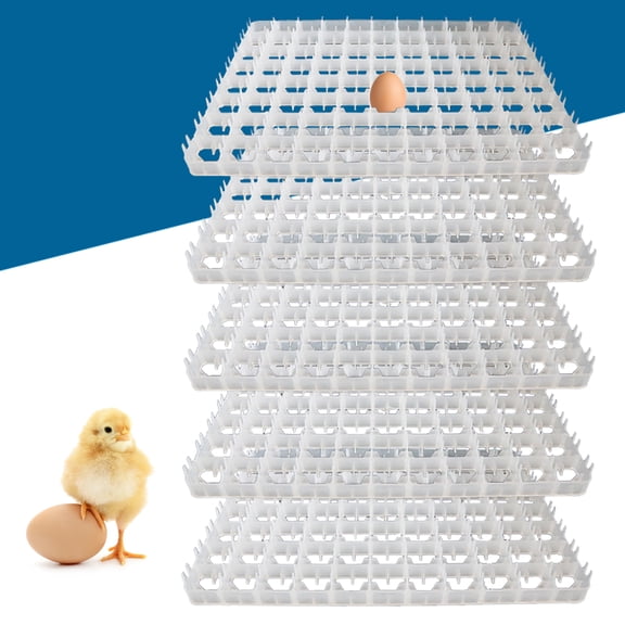 5 Pcs Egg Turning Tray Egg Incubator Egg Turner Tray for Automatic Breeding Machine for Farms, Homes