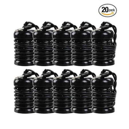 20 Pack Ionic Foot Detox Spa Array Refill, Black - Ion Foot Bath Machine Replacement Spa Tool Home Health, 20 Pieces, Individually