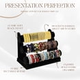 thumbnail image 2 of Velvet Bracelet Holder Display - Black Bracelet Display Stand for Selling & Displaying - Detachable 3 Tier Jewelry Stand for Sellers, Vendors & Personal Collection, 2 of 6