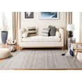 thumbnail image 3 of SAFAVIEH Cedar Brook Lynette Southwestern Cotton Area Rug, Grey/Ivory, 2'3" x 4', 3 of 8