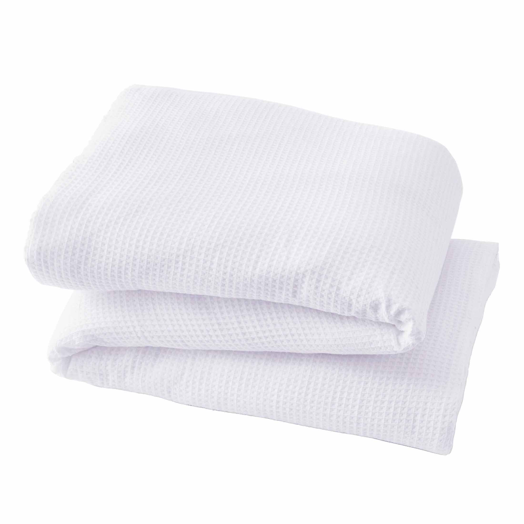 Better Homes & Gardens 3-Piece White Waffle Comforter Set, Adult Full/Queen