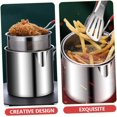 thumbnail image 4 of Friteuse Panier en Acier Inoxydable Grande Friteuse pour Poisson Outil de Cuisine, 4 of 9