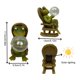 thumbnail image 5 of Figuras Estatuas Jardín en Miniatura Figura Resina Solar (burbuja Soplado Rana), 5 of 9