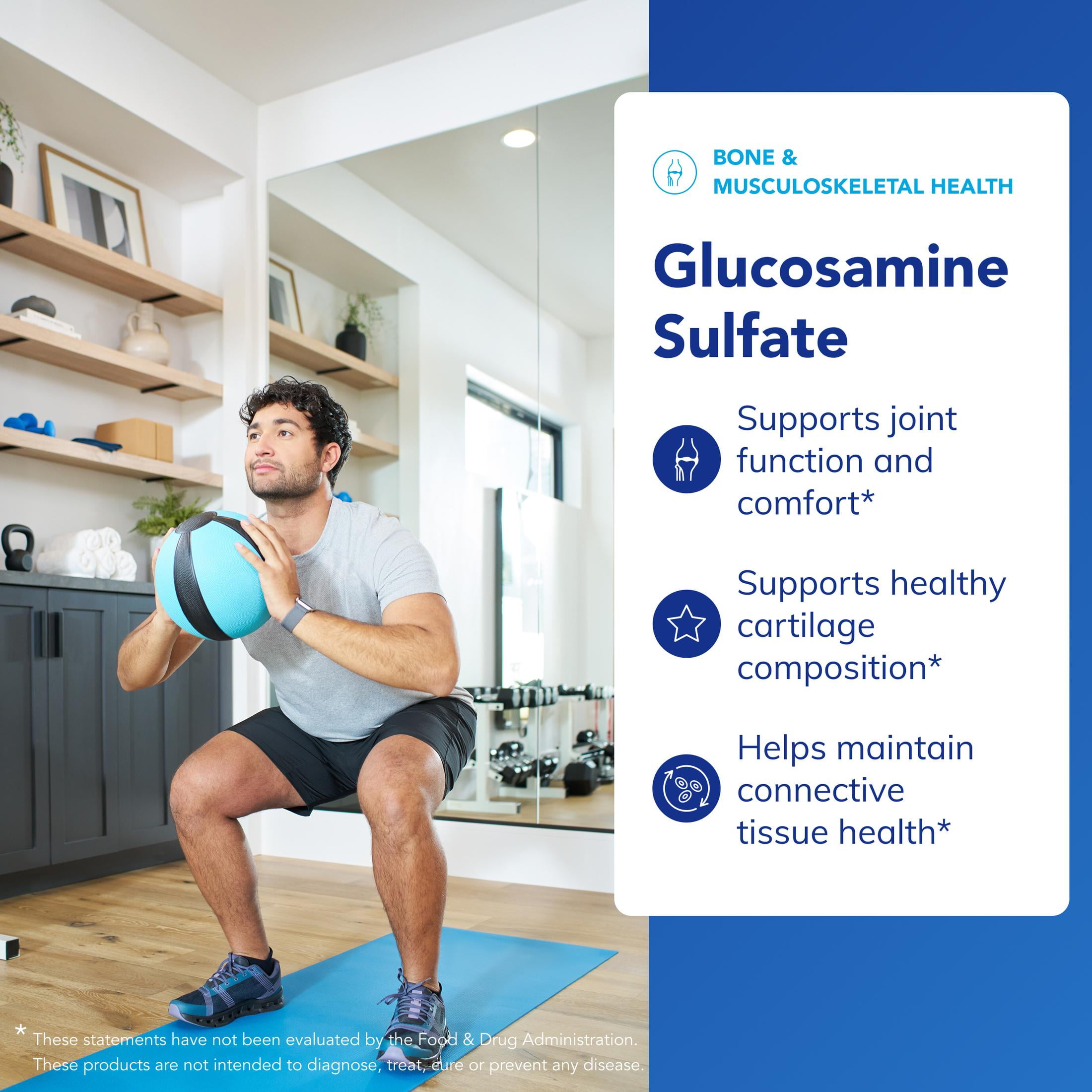 Pure Encapsulations Glucosamine Sulfate 1,000 mg | Supplement for Joint Support and Mobility, Cartilage Health, and Connective Tissue* | 60 Capsules