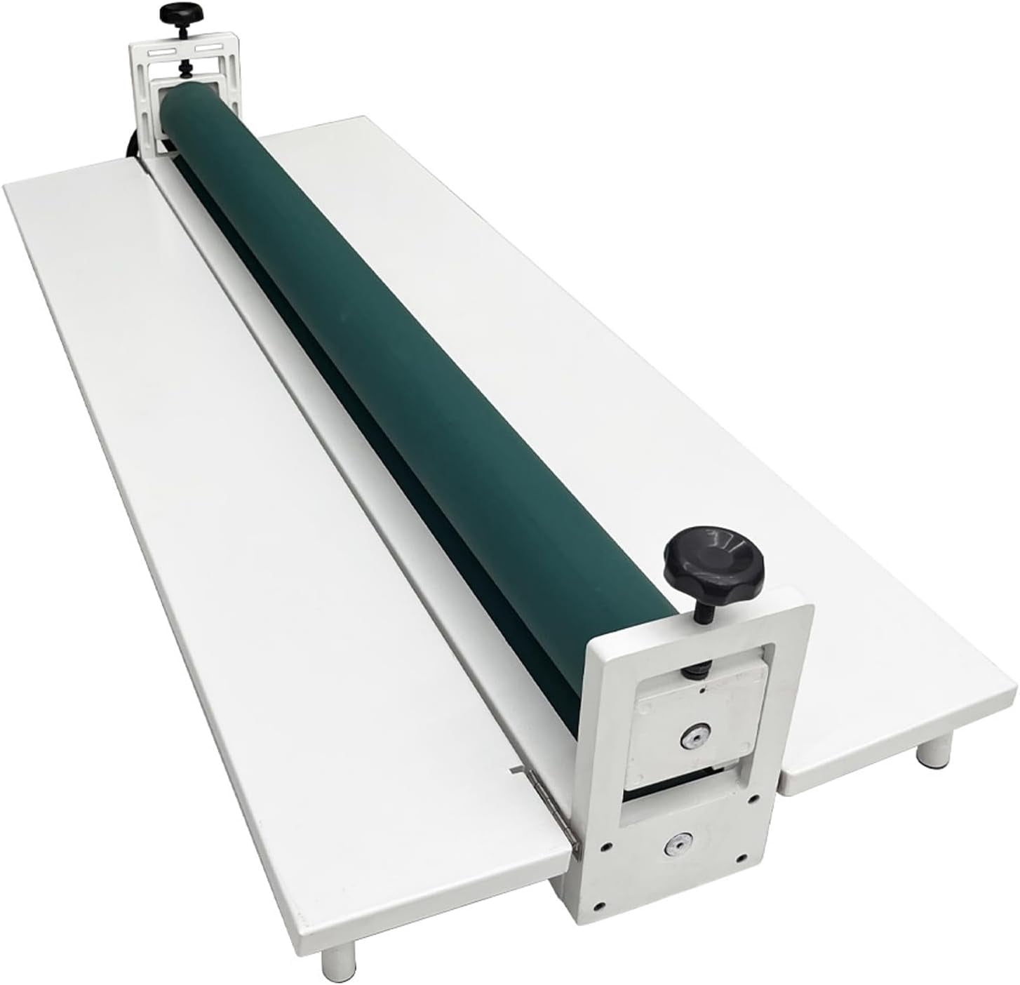 PreAsion 51in Cold Mounting Machine for Photo Vinyl Film Laminating White Cold Mounting Machine with Foldable Working Table