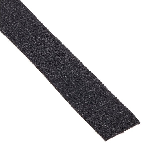 Hubbell Cable Management VELCRO Fastener, 0.5" Wide x 75' Long, Lite, Black