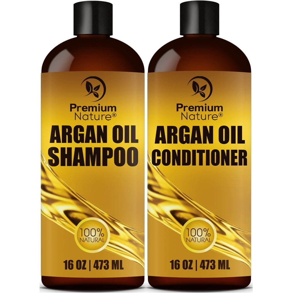 Argan Oil Shampoo and Conditioner Set Sulfate Free All