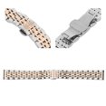 thumbnail image 4 of M Buder Quick Release Watch Band Stainless Steel Watch Strap Replacement Watch Band Accessory 19mm / 0.75in, Rose Gold, 4 of 9