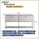 thumbnail image 1 of XzxMedieval usm mueble de TV de acero inoxidable módulo combinación de almacenamiento gabinete lateral, 1 of 4