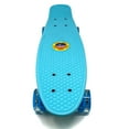 thumbnail image 4 of Retailery 22 Inch Skateboard With Light-Up LED Wheels, Baby Blue, 4 of 4