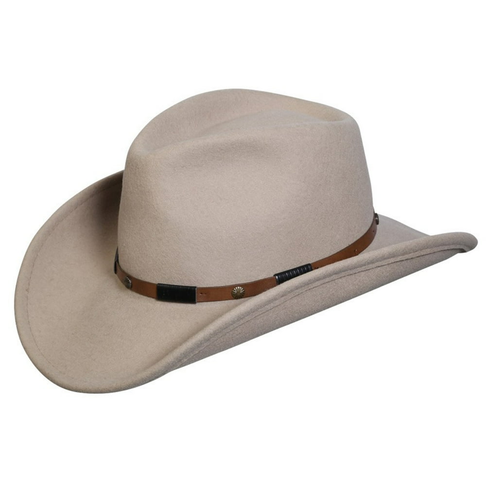 Conner Hats Conner Hats Men's Roper Shapeable Wool Hat Putty XL