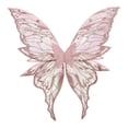 thumbnail image 6 of Hansber Kids Girls Sleeveless Camisole Leotard Tutu Dress with Fairy Wings 2-Piece Fairytale Princess Outfits Set Pink 4, 6 of 6