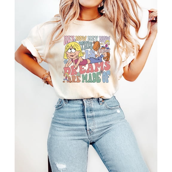 Cute Retro Y2K Girl Graphic shirt, Magical Dream Vacation Shirt, 2000s Nostalgia Trip Top