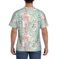 thumbnail image 3 of Bixox Men's Watercolor Tiger Printed Short Sleeve Skinny Athletic T-Shirt, 3 of 6