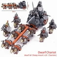 thumbnail image 5 of Medieval Asgard Soldier lotr Dwarf Boar Goat Chariot Animals Figures Model Building Blocks Lord Bricks Toys Gift For Children, 5 of 10