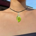 thumbnail image 3 of Handmade Resin Conch Necklace Artistic Resin Conch Necklace Neck Adornment for Women Who Love Marine Themes, 3 of 20