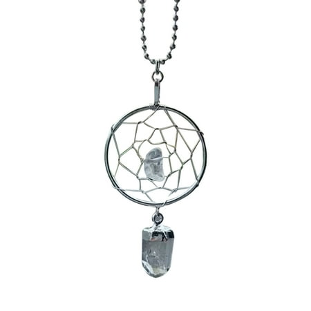 

Tagold Christmas Savings Clearance! Hand Winding Sweet Dream Filter Crystal Rough Pendant Car Pendant
