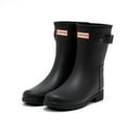 thumbnail image 2 of Hunter Women's Original Refined Slim Fit Short Boots, Black,11 M US, 2 of 7