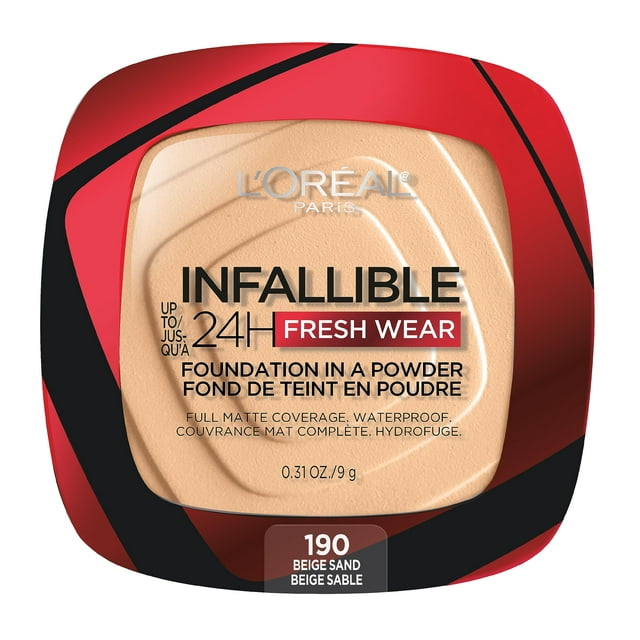 Polvo facial L'Oreal Paris Infallible Fresh Wear Beige Sand
