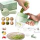 thumbnail image 1 of Coupe-légumes électrique multifonctionnel 4 en 1, coupe-légumes, trancheuse, presse-purée, centre commercial100ml He Qiyong unisex, 1 of 1