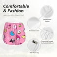 thumbnail image 6 of Lsque Sanrio Printed Women's Running Shorts with Liner Pockets,Elastic Quick Dry Workout Athletic Gym Yoga Shorts,Womens High Waist Shorts-Small, 6 of 9