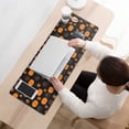 thumbnail image 3 of Long Mouse Pads for Desk,Halloween Pumpkin Paw Pattern Desk Mats on Top Of Desks, Desk Mouse Pad Extra Large with 3mm Non-Slip Base and Stitched Edge for Gaming,Office,Work,Home 31.5x11.8in, 3 of 5
