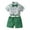 D, variant on KYAIGUO Baby Boy Gentleman 2PCS Outfit Summer Flower Shirt Infant Kids Shorts Sets with Bow Tie & Belt for 9 Months to 6 Years