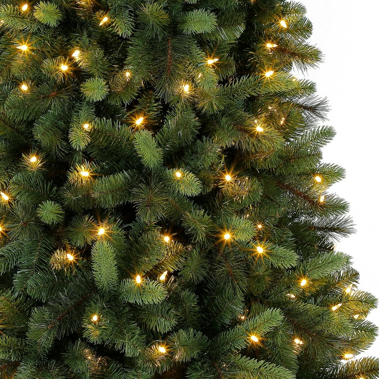 Holiday Time Pre Lit 7.5 Norwich Spruce Christmas Tree Color