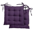 thumbnail image 1 of Vargottam Set of 2 Comfortable Chair Pads Seat Cushion with Full-Length Ties for Non-Slip Support Polyester Filling for Dining | Office | Kitchen Reduces Pressure & Washable, 1 of 1