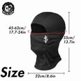 thumbnail image 4 of Musion Customizable Multifunction Wind-Resistant Balaclava Face Mask Bandana Hood Headwear for Riding Motorcycle and Cycling A One Size, 4 of 6